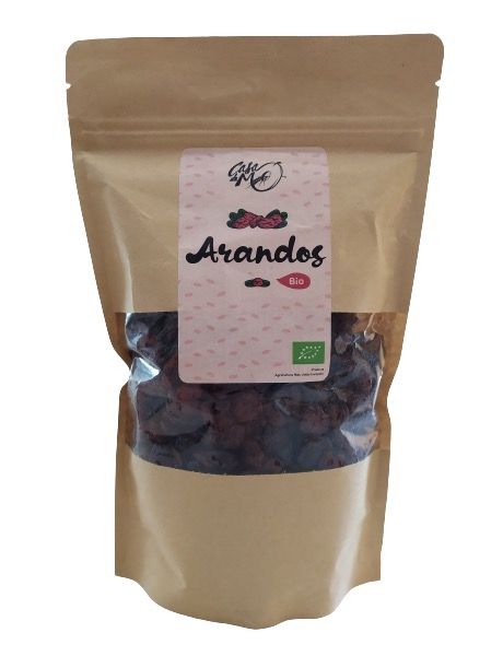 CASA DA MÓ ORGANIC DRIED CRANBERRIES WITHOUT CANE SUGAR 250g/1kg, Weight: 250g