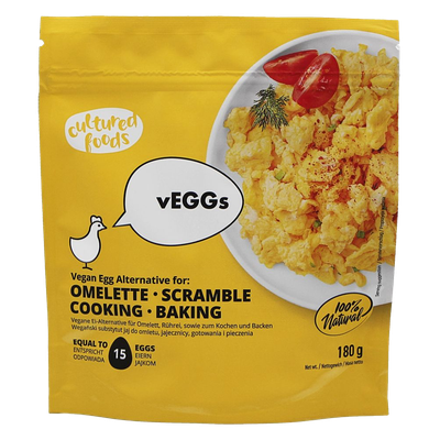 EGG SUBSTITUTE VEGGS 180g (EQUIVALENT TO 15 EGGS)