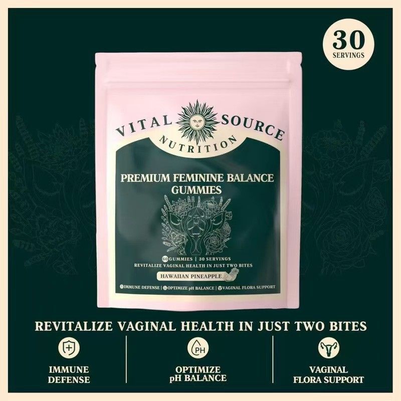 VITAL SOURCE PREMIUM FEMININE BALANCE 60 VGummies