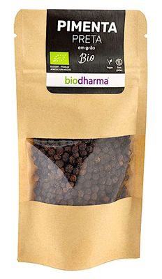 BIODHARMA ORGANIC WHOLE BLACK PEPPER 40g/100g/1kg