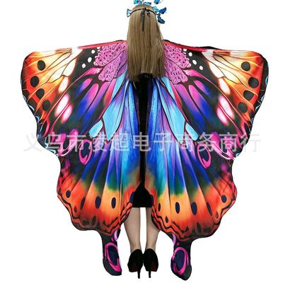 Pendant Shawl European And American Popular Large Shawl Halloween Shawl