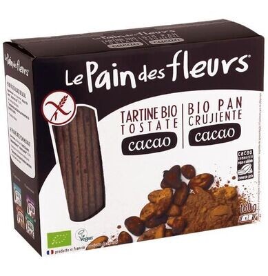 LE PAIN DES FLEURS ORGANIC CACAO CRISPBREAD 160g