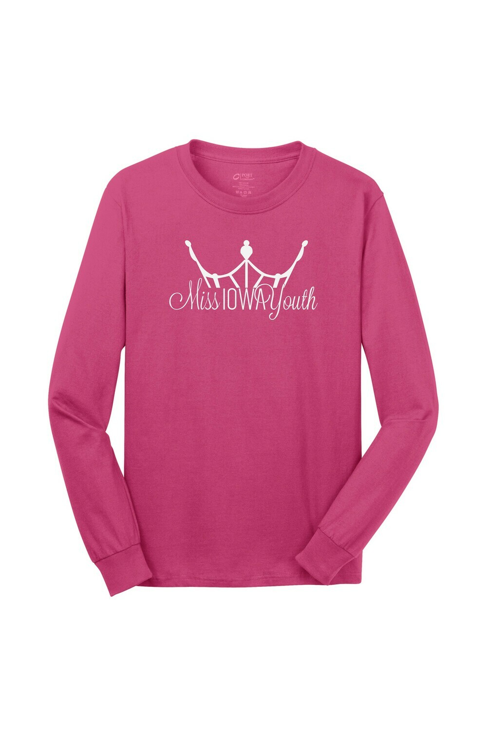 Lil Miss Iowa long sleeve T-Shirt