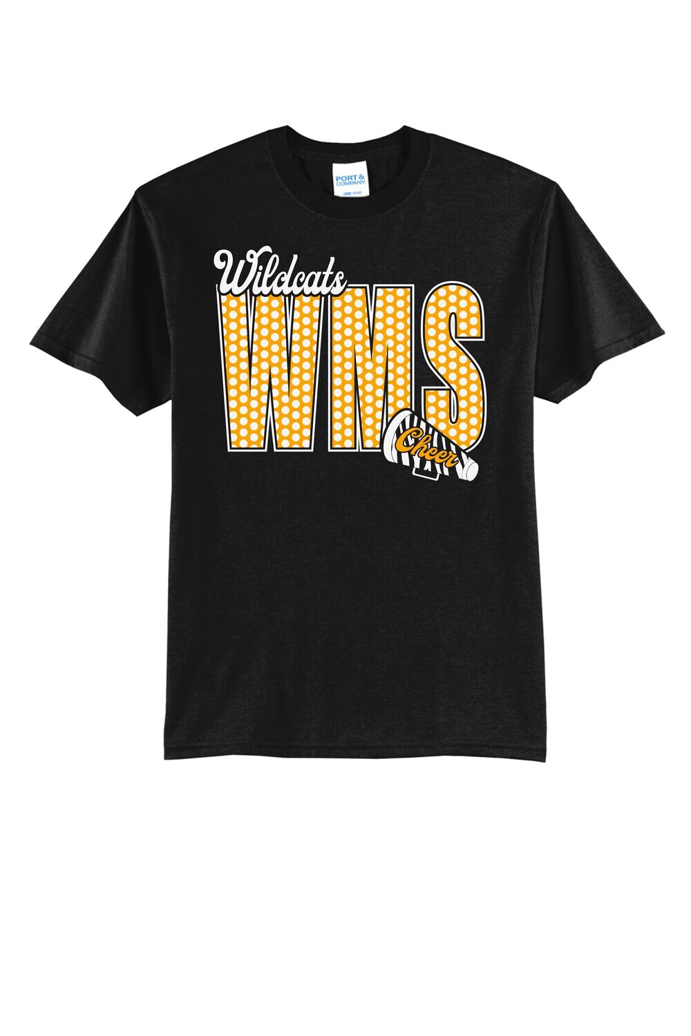WMS Cheer Design - T-shirt, Long Sleeve, or Hoodie