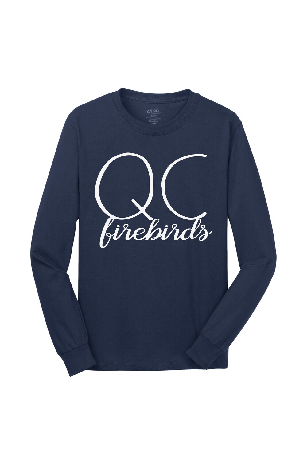 QC Firebirds Print Long Sleeve T-shirt