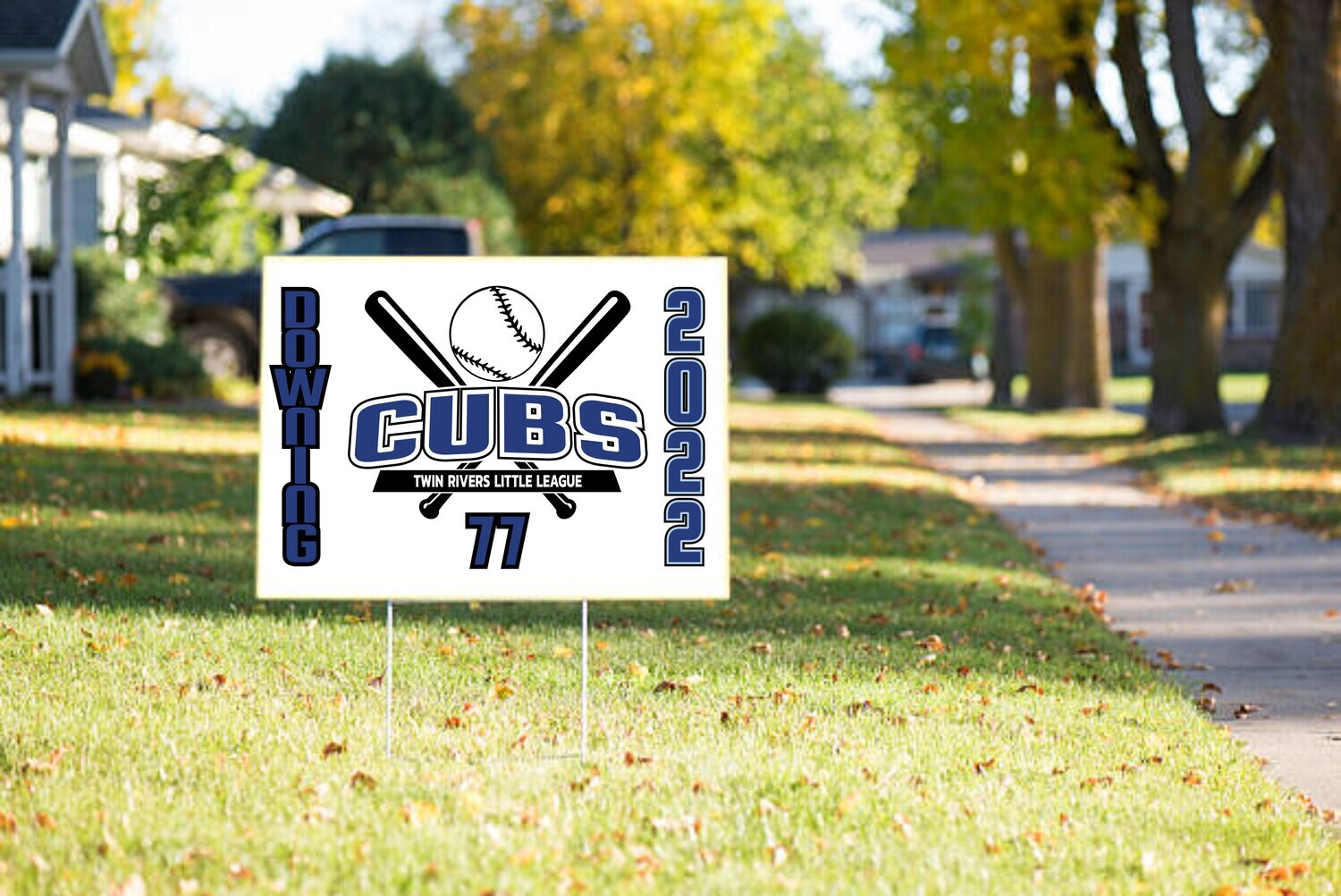 Cubs Yard Sign