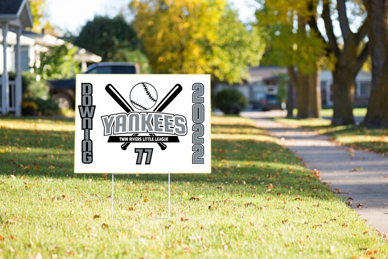 Yankees Yard Sign