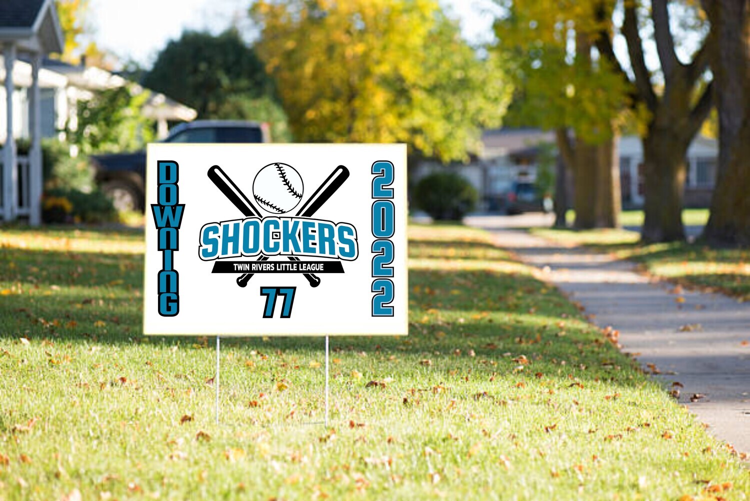 Shockers Yard Sign