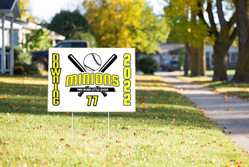 Minions Yard Sign