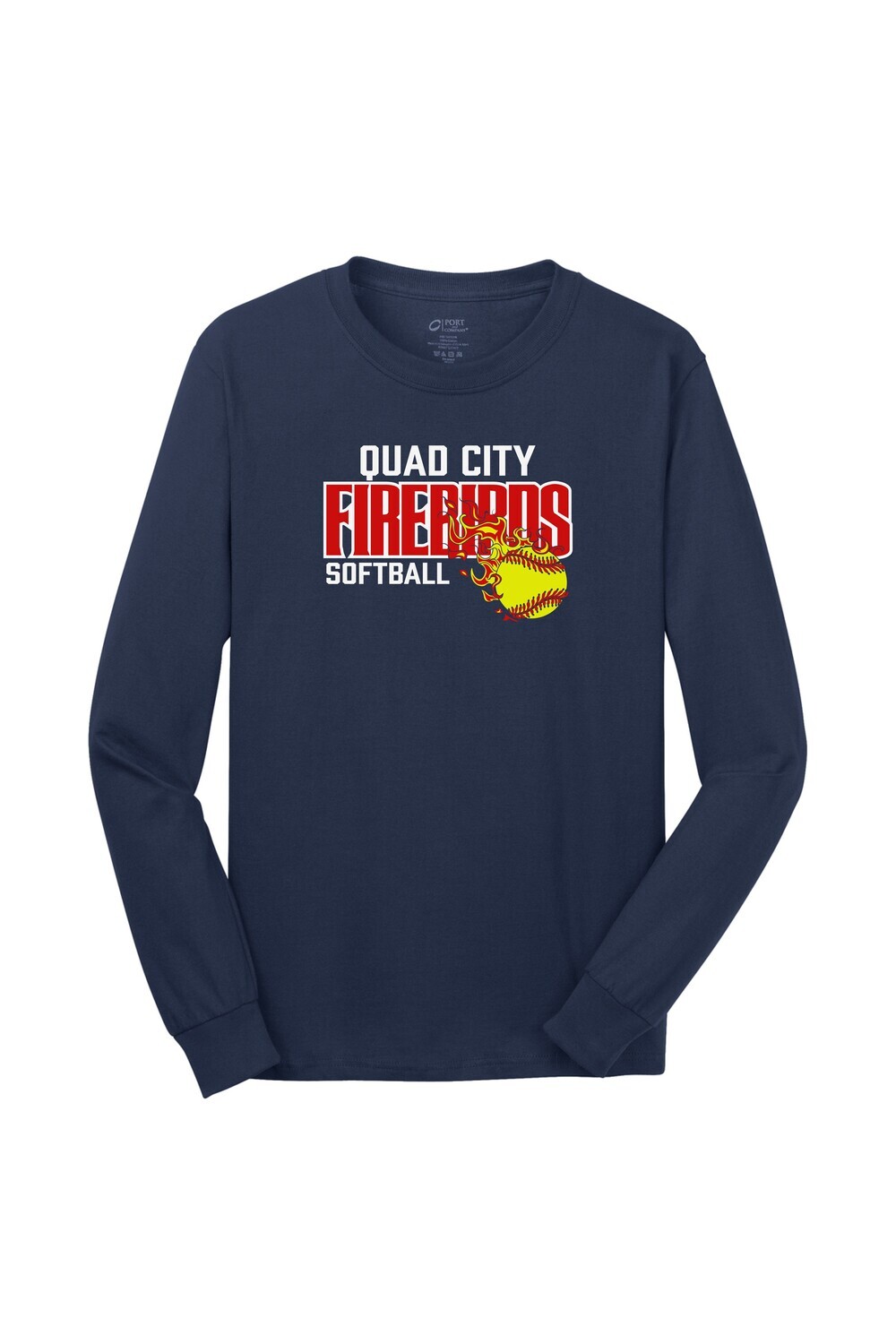 Firebirds Fireball Logo Long Sleeve T-shirt