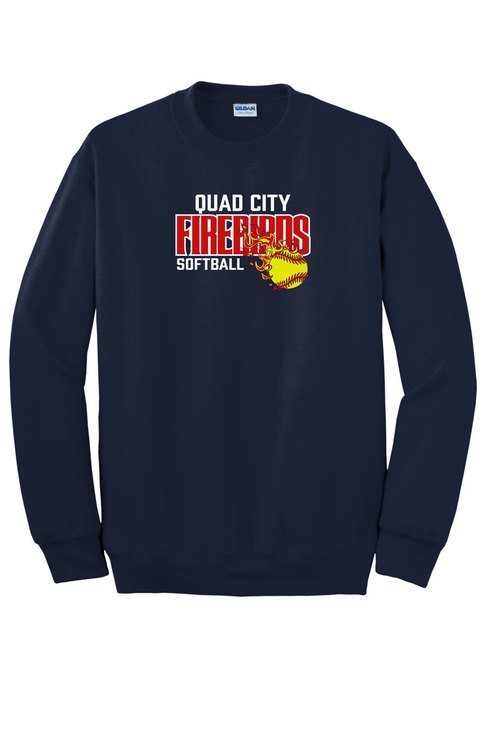 Firebirds Fireball Logo Crewneck