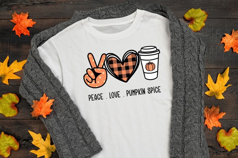 Peace Love Pumpkin Spice 1