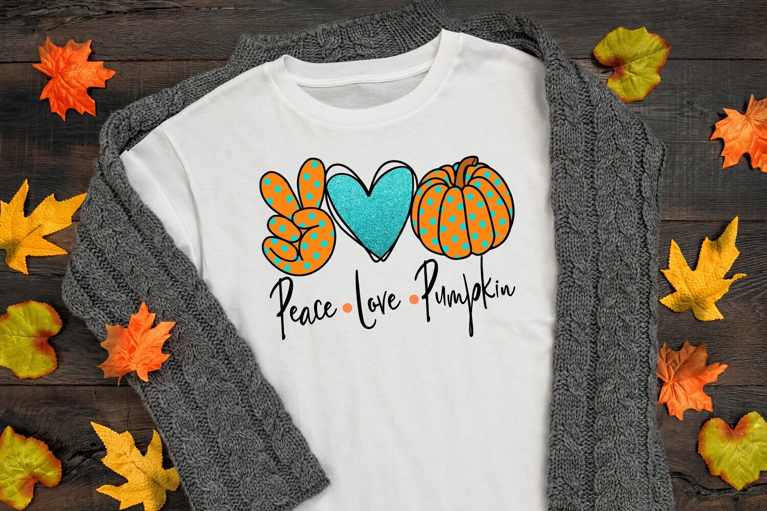 Peace Love Pumpkin