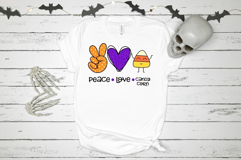 Peace Love Candy Corn