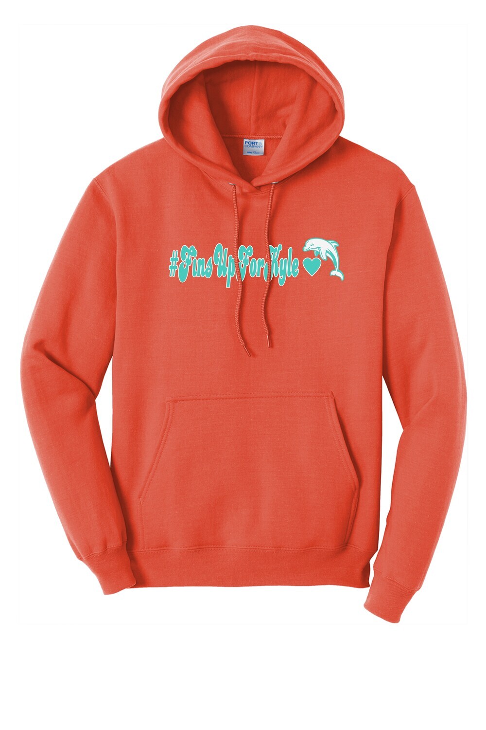 Fins Up For Kyle Hoodie