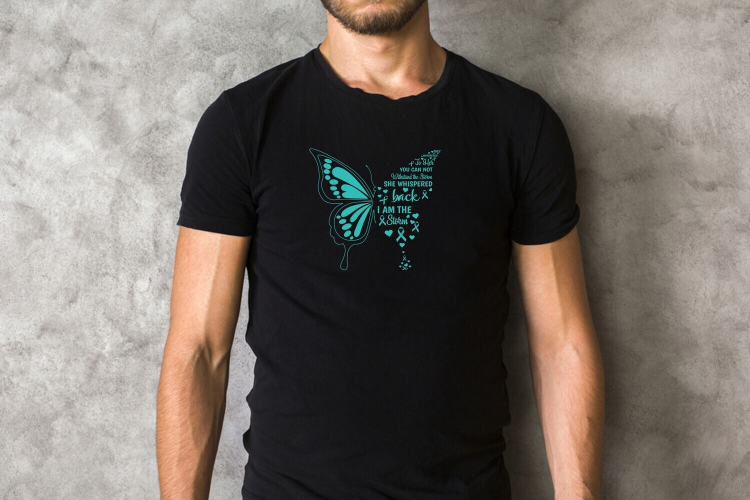 PTSD Butterfly 2 DTF Transfer