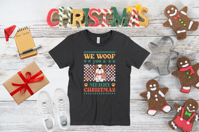 Christmas Dog Theme DTF Transfers