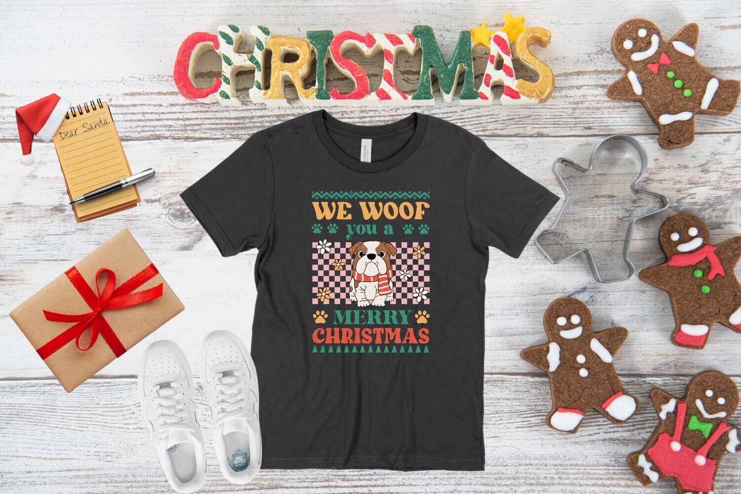 We Woof You A Merry Christmas DTF Transfer