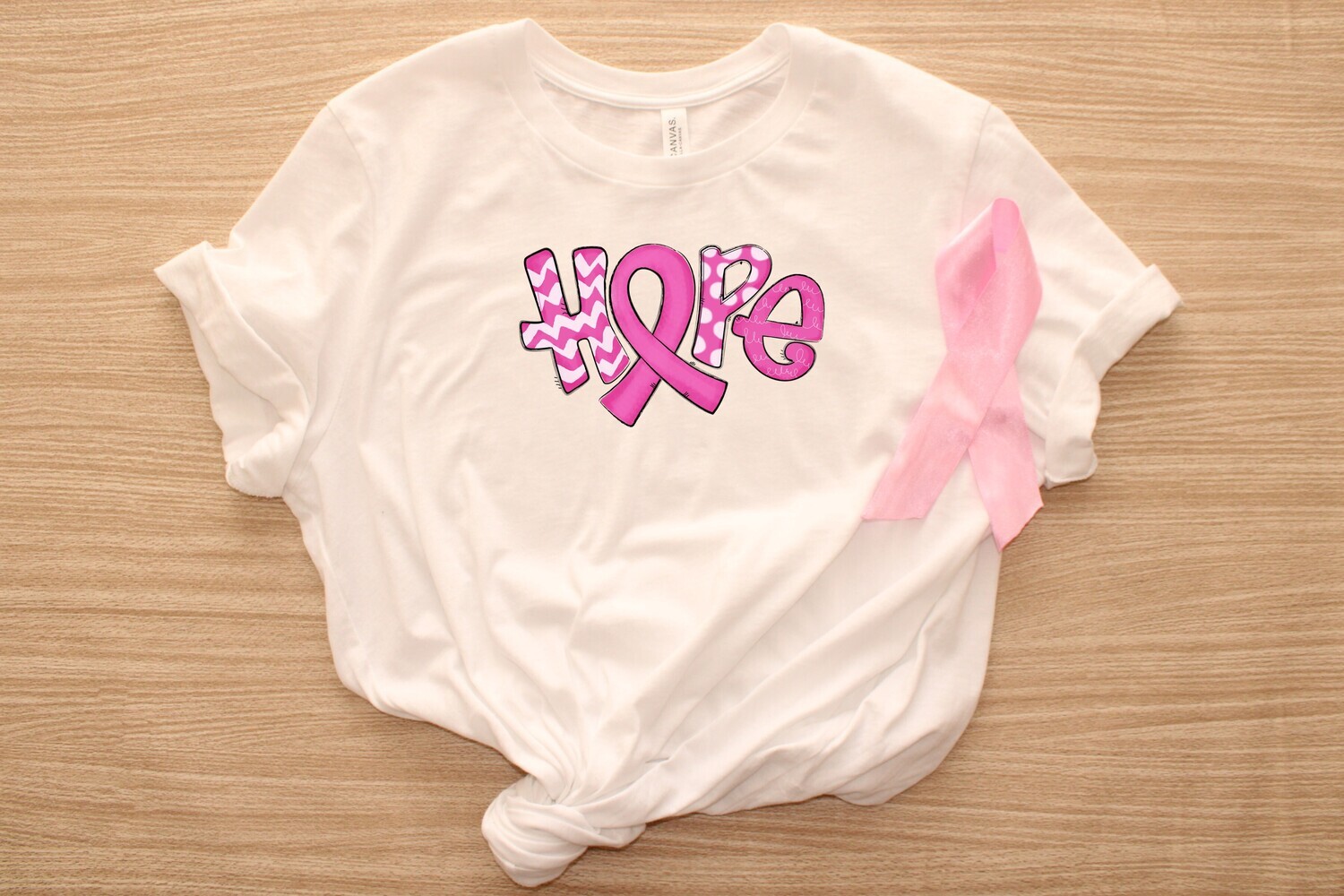 Breast Cancer Awareness Hope DTF Transfer