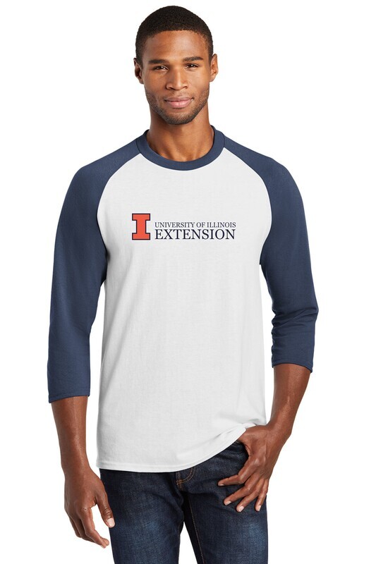 University of Ilinois Extension 3/4 Sleeve T-Shirt
