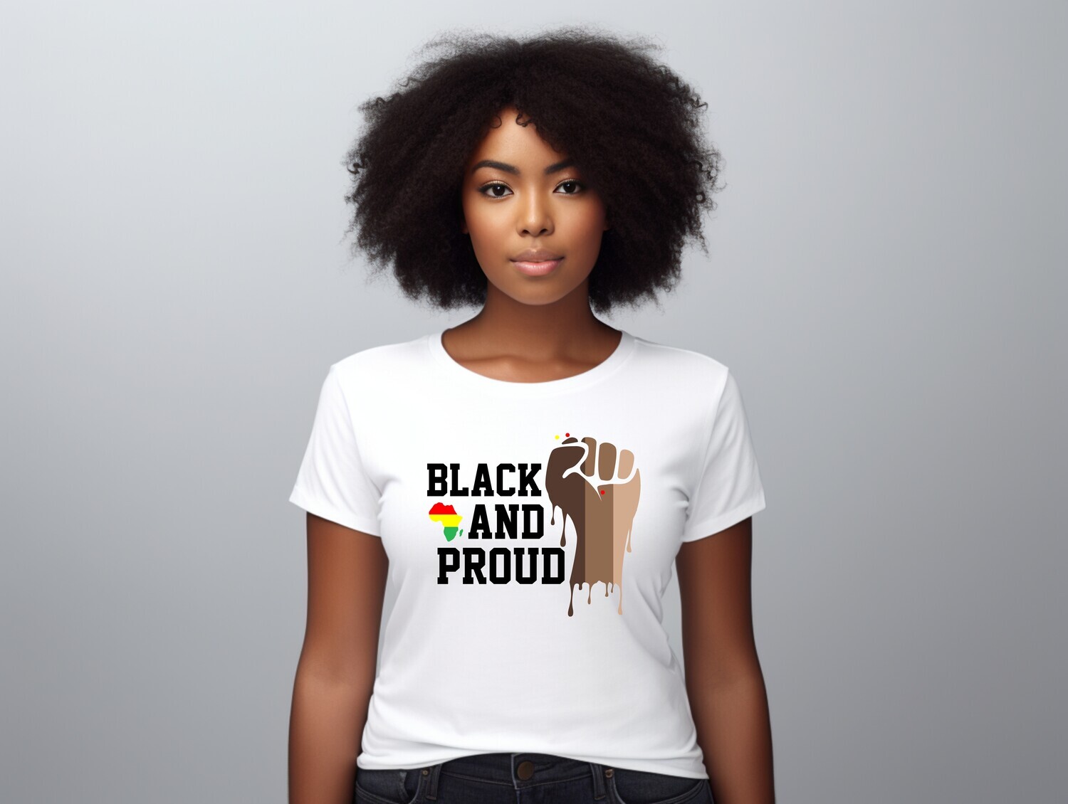 Black History 3 BP Black And Proud DTF