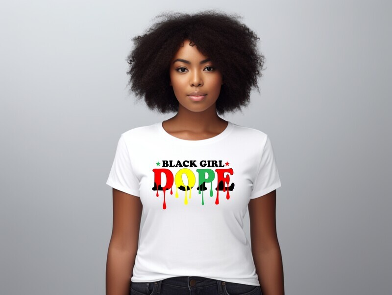 Black History 3 BP Dope Black Girl DTF