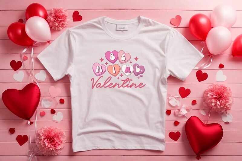 Be Mine Valentine DTF Transfer