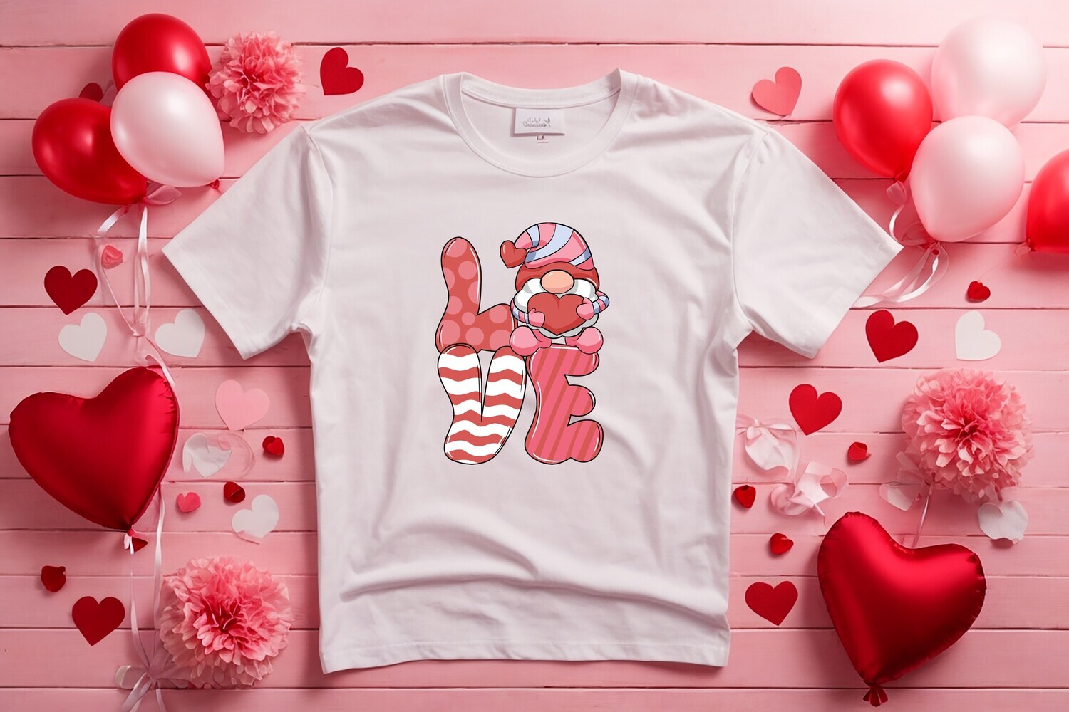 Love Gnome DTF Transfer