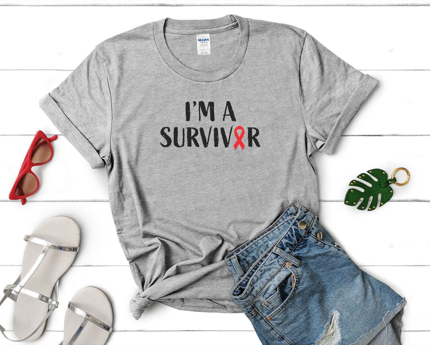 I&#39;m A Survivor DTF Transfer