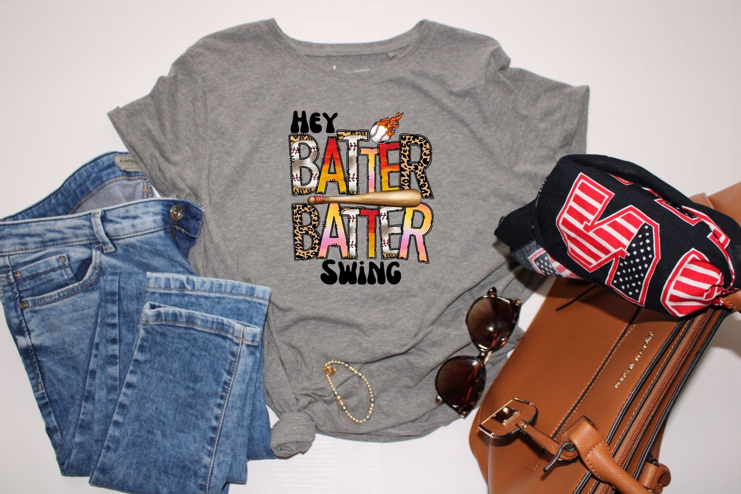 Hey Batter Batter Swing DTF Transfer