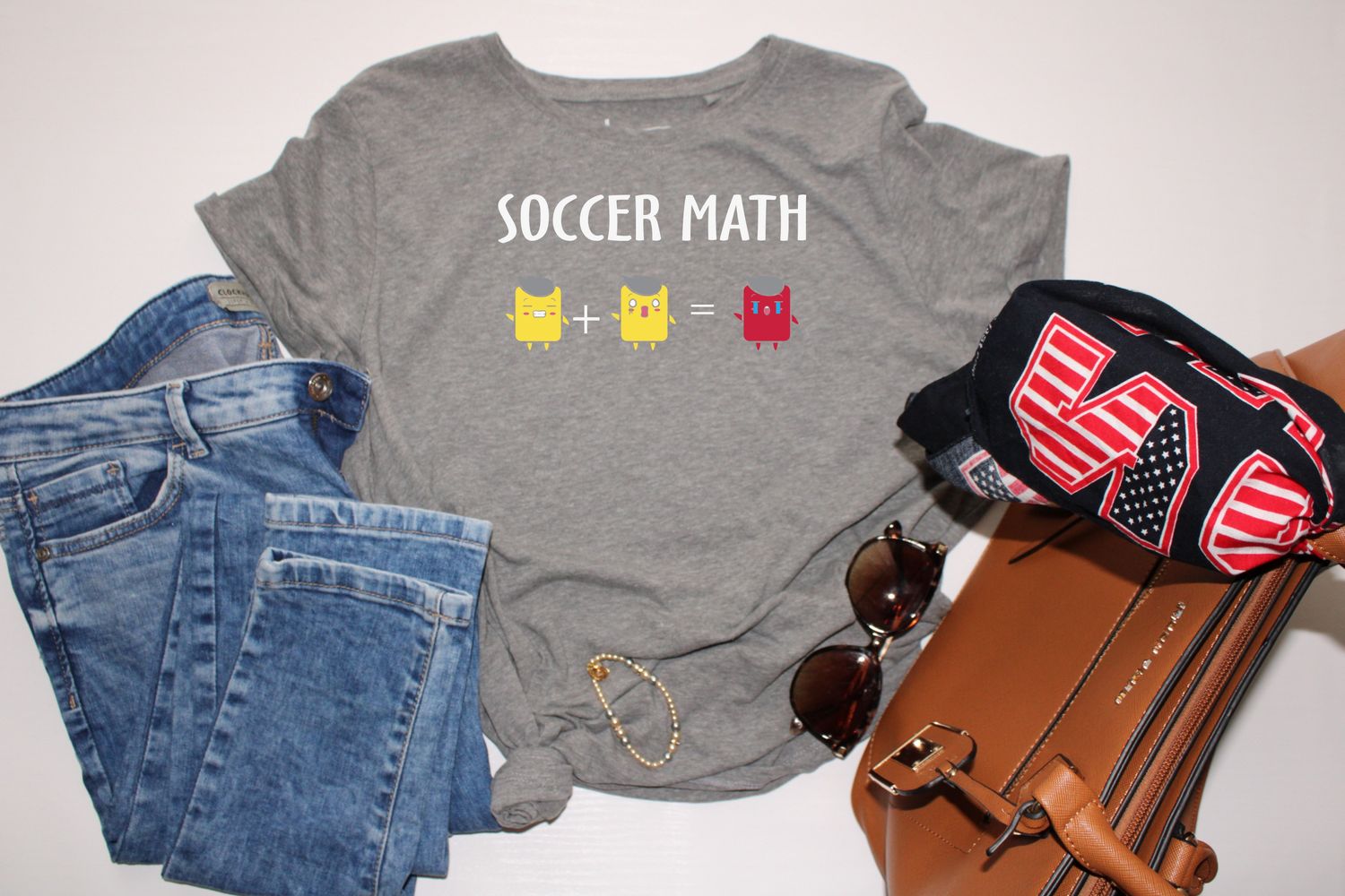 Soccer Math DTF Transfer
