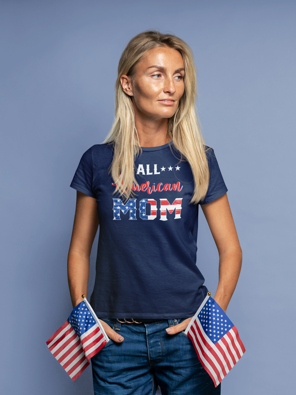 All American Mom DTF Transfer