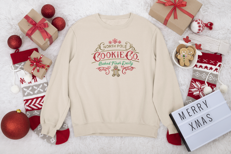 Christmas Faux Embroidery