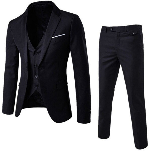 US SIZE Business Casual Suit Three Suits