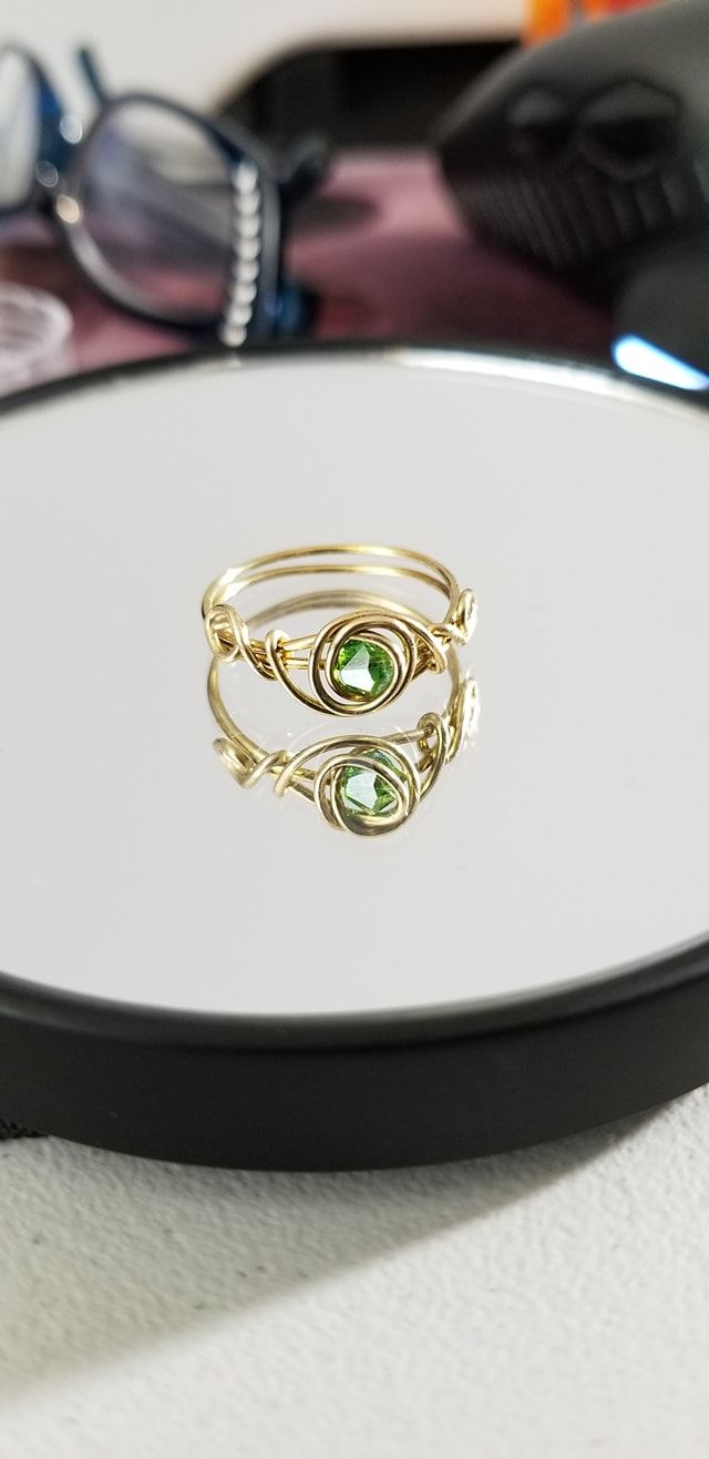 Laymen&#39;s Wire Wrapped Rings