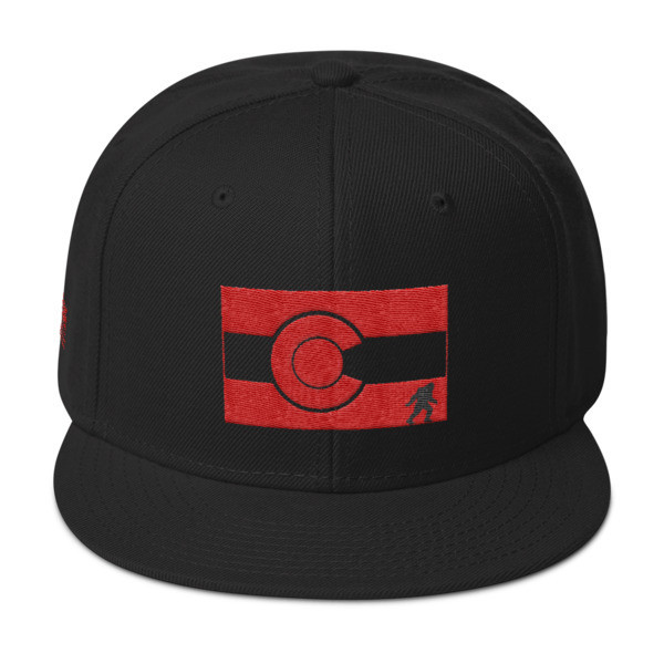 Snapback Hat, Color: Black