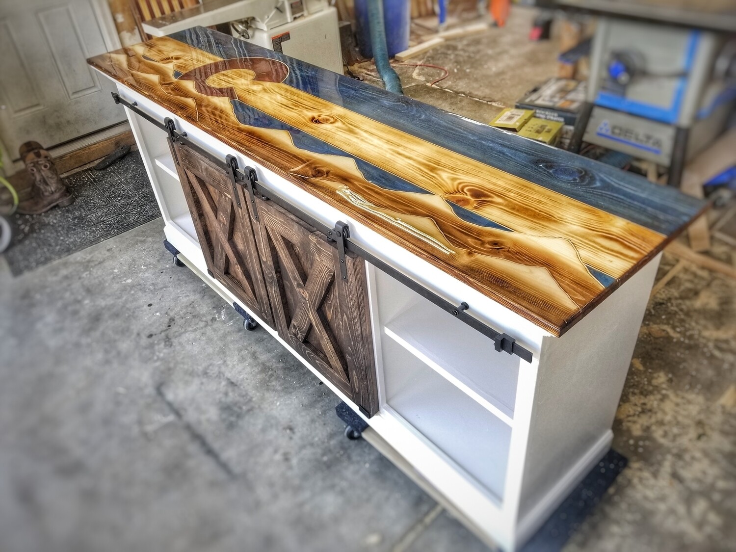 Black Forest Farmhouse Cabinet