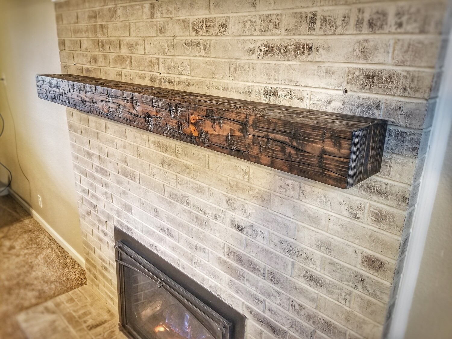 Yellowstone Hand Hewn Mantels