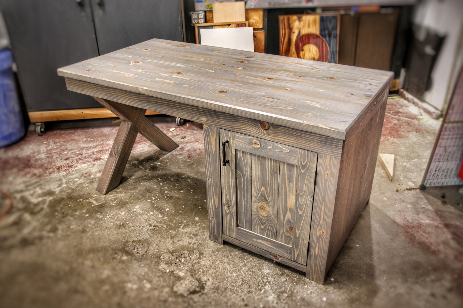 Farmhouse Chunky Desk