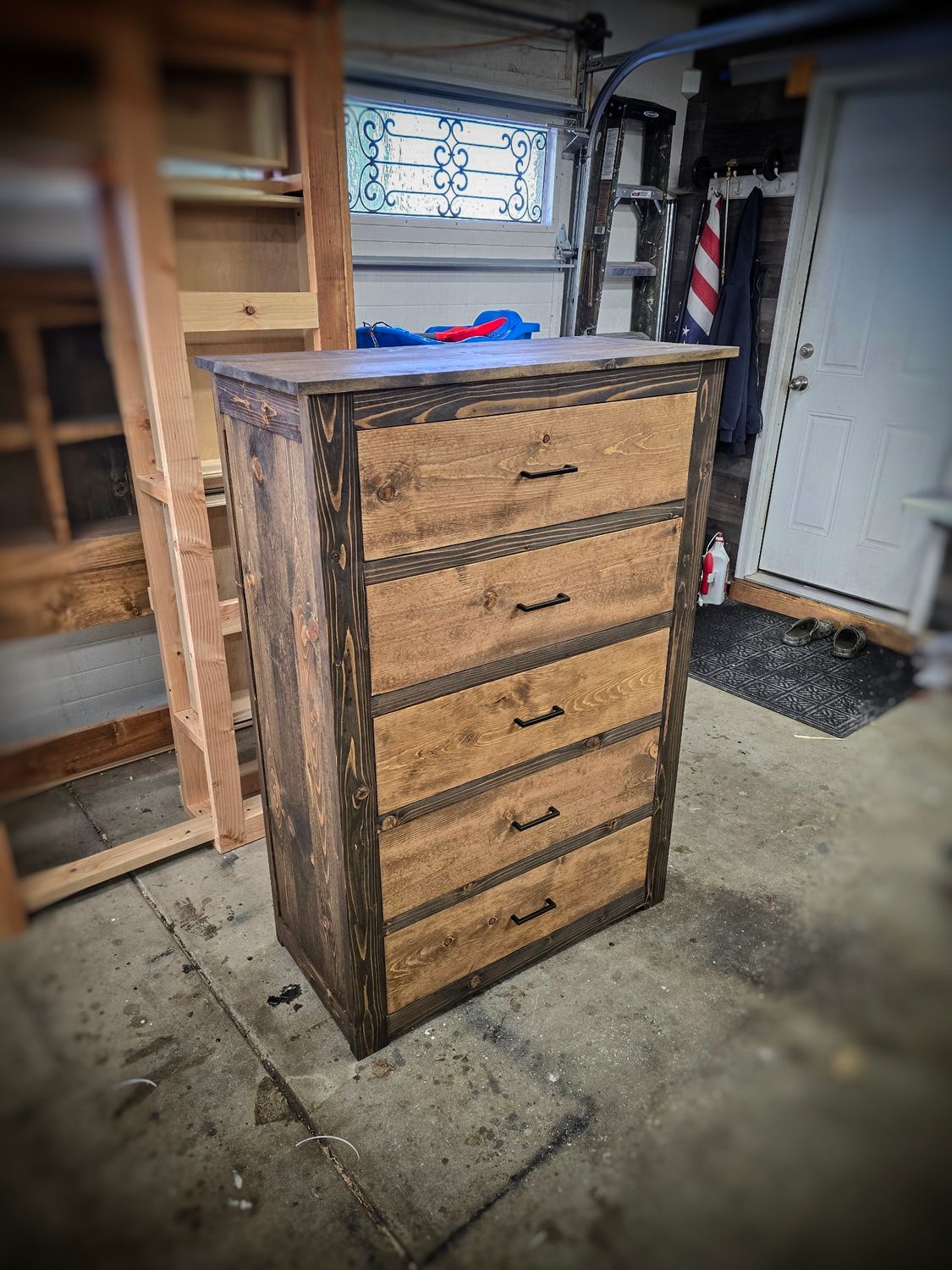 Early American Concealment Chest Dresser