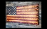 Tattered American Flag