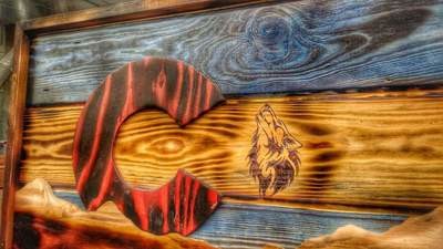 Distressed Wolf