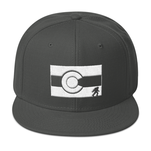 Snapback Hat Colorado Yeti Flag