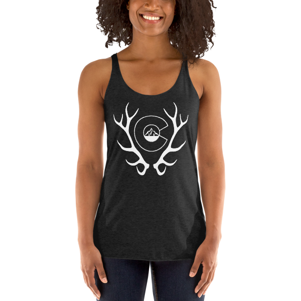 Women&#39;s Racerback Tank, Color: Vintage Black, Size: XS