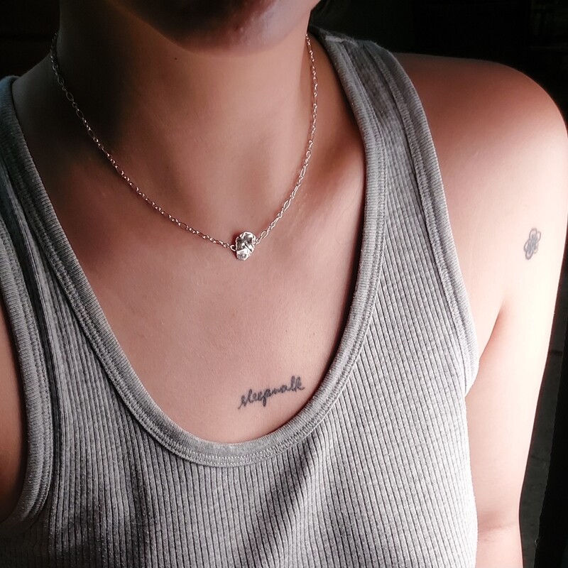 FRAGMENT ID NECKLACE (ALPHANUMERIC)