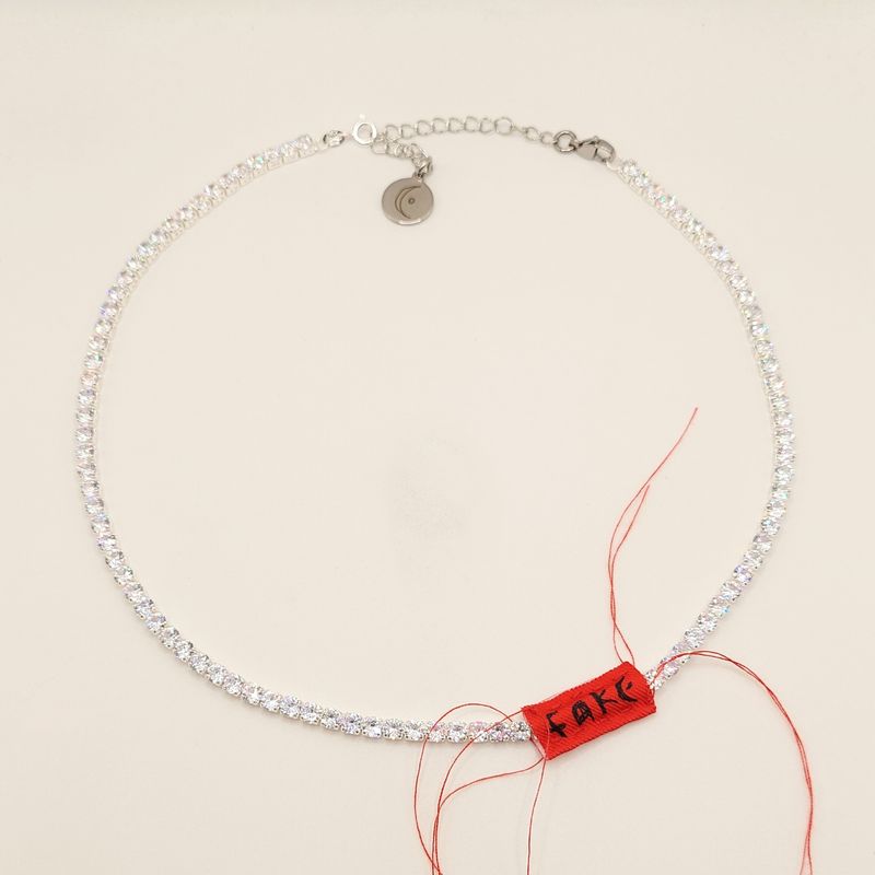Fake Diamond Necklace