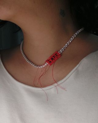 Fake Diamond Necklace