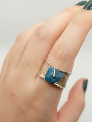 Chunky Bead Ring US 7