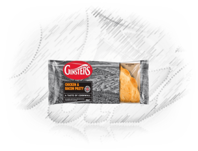 Ginsters. Chicken & Bacon