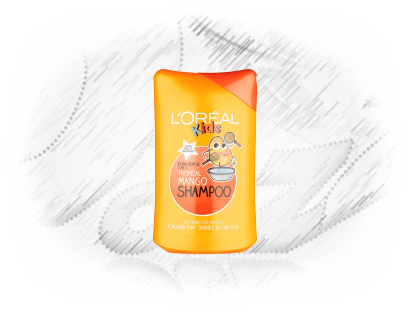 LOreal. Kids Mango Shampoo 250ml